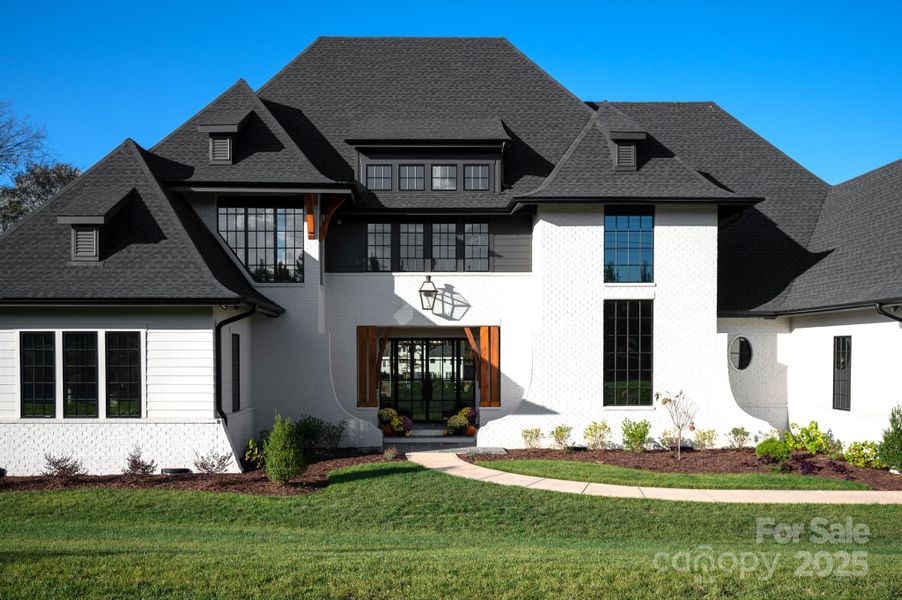 Front exterior of a new home in , Marvin, NC, highlighting curb appeal (Image 1). Front exterior of a new home in , Marvin, NC, highlighting curb appeal (Image 1).