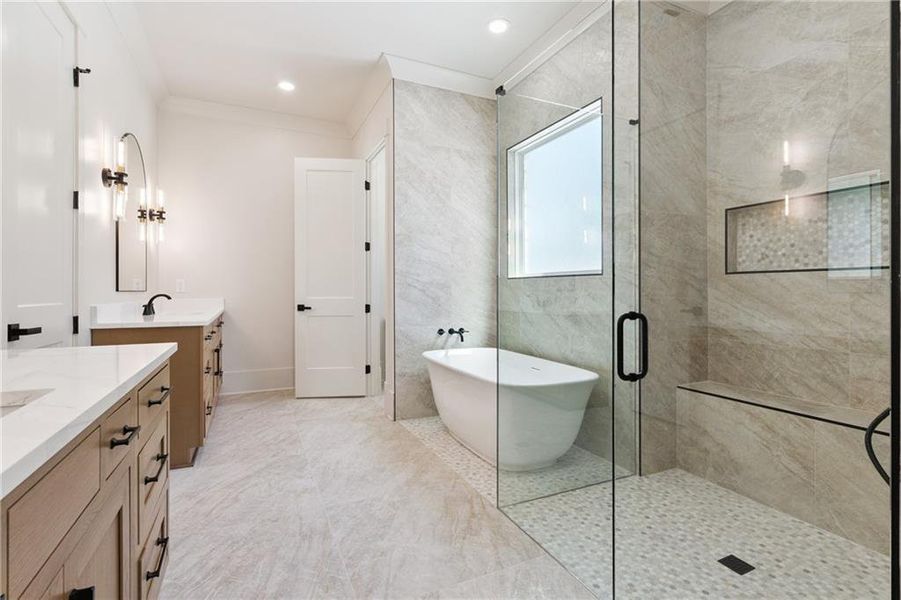 Furnished interior view inside a new home in , Jefferson (Image 19).