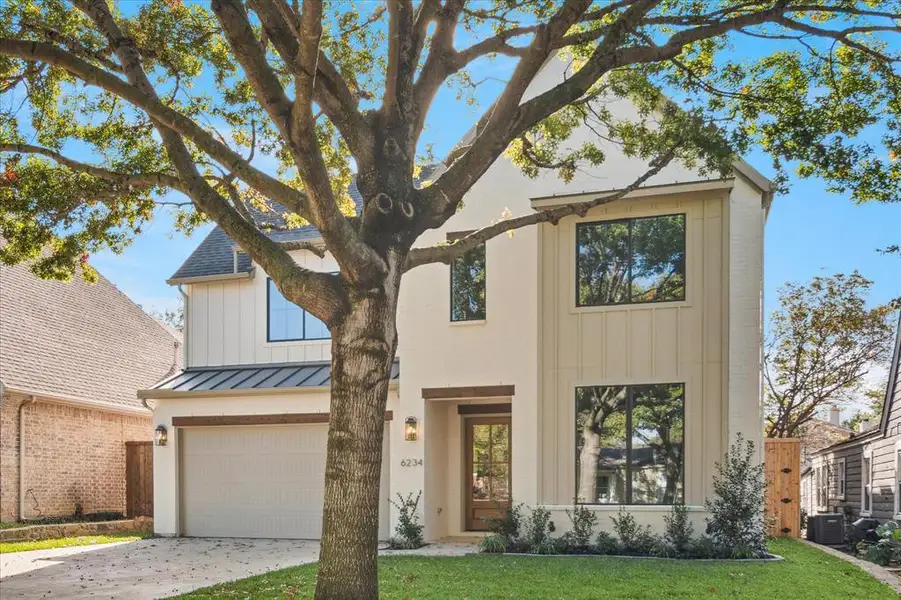 Front exterior of a new home in , Dallas, TX, highlighting curb appeal (Image 2).