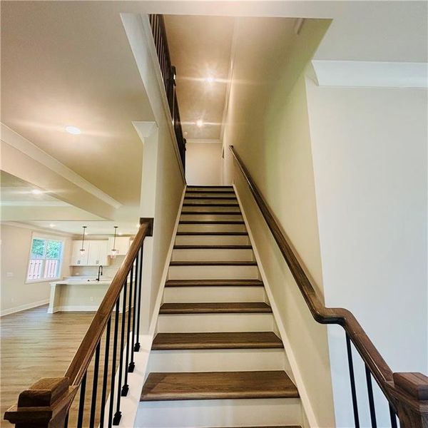 Spacious, unfurnished interior of a new home in Rosewood Lake Estates, Hoschton (Image 45). Spacious, unfurnished interior of a new home in Rosewood Lake Estates, Hoschton (Image 45).