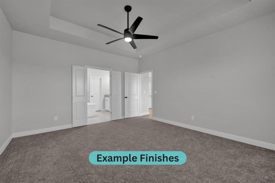 Spacious, unfurnished interior of a new home in , Canyon (Image 21).