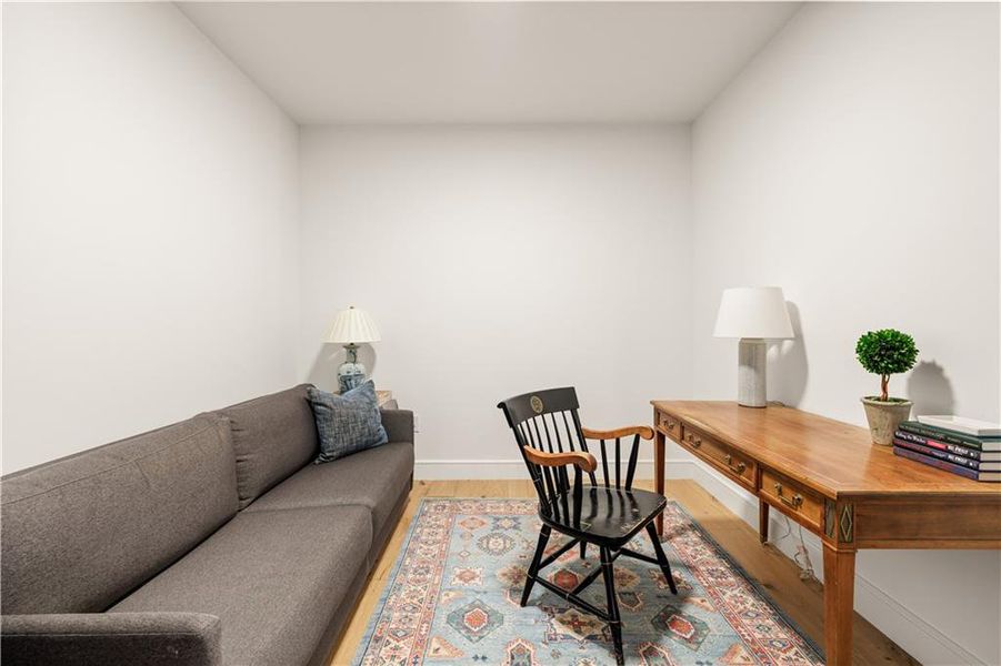 Furnished interior view inside a new home in , Atlanta (Image 8).