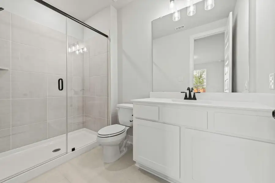 Furnished interior view inside a new home in Elyson - 60', Katy (Image 9). Furnished interior view inside a new home in Elyson - 60', Katy (Image 9).