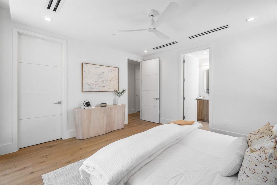 Furnished interior view inside a new home in , Delray Beach (Image 17).