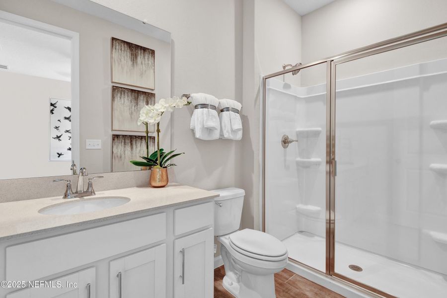 Furnished interior view inside a new home in Seasons at Grandview Gardens, Deland (Image 16).