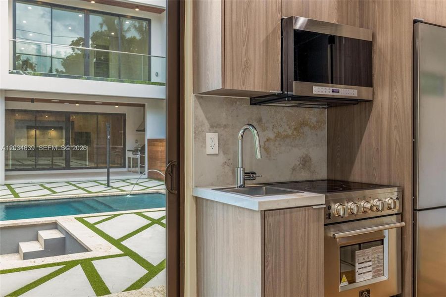 Close-up of interior finishes inside a home in , Miami (Image 43). Close-up of interior finishes inside a home in , Miami (Image 43).