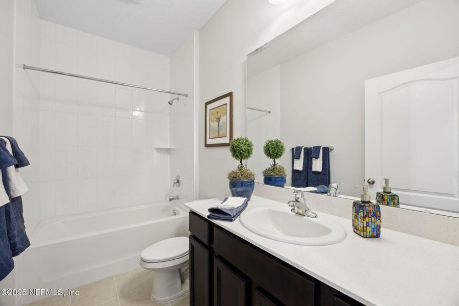 Furnished interior view inside a new home in , Jacksonville (Image 5). Furnished interior view inside a new home in , Jacksonville (Image 5).