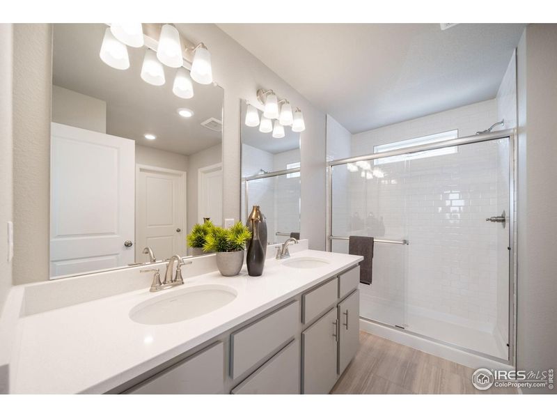 Furnished interior view inside a new home in , Johnstown (Image 23).