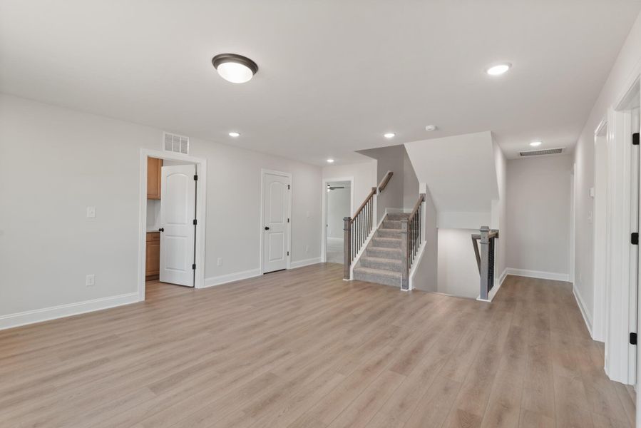 Spacious, unfurnished interior of a new home in Fiddler's Ridge, Advance (Image 31).