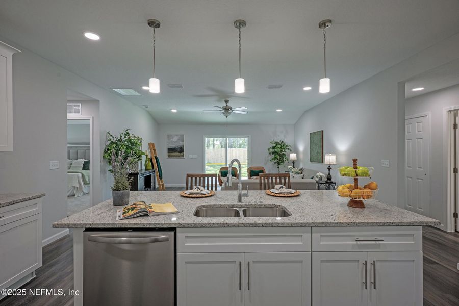 Furnished interior view inside a new home in , Jacksonville (Image 5).