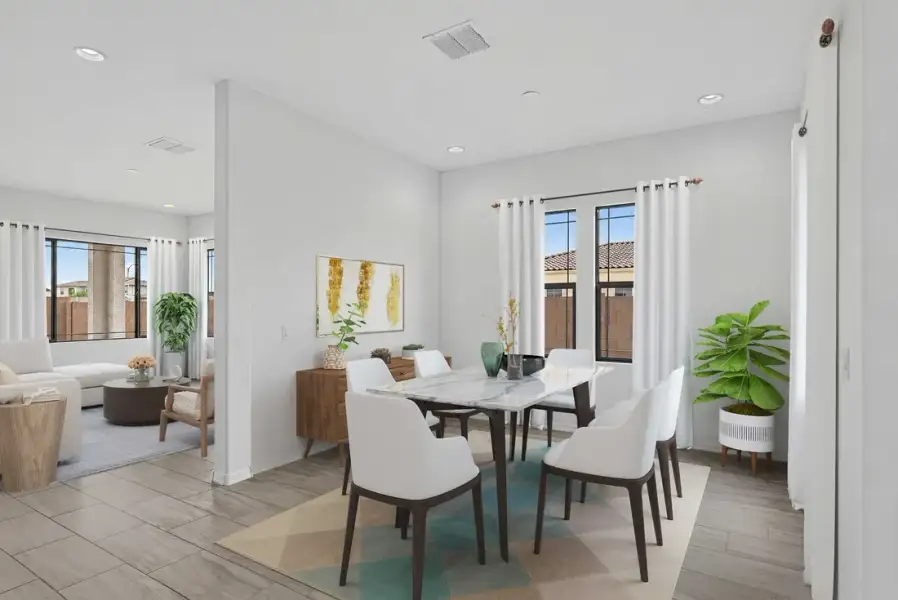 Furnished interior view inside a new home in Aloravita South, Peoria (Image 12).