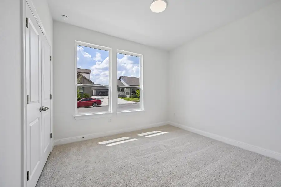 Spacious, unfurnished interior of a new home in Sage Hollow, Kyle (Image 18).