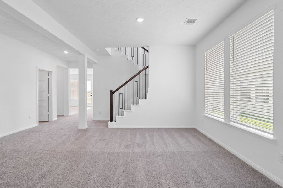 Spacious, unfurnished interior of a new home in Saddlebrook Preserve, Beasley (Image 15). Spacious, unfurnished interior of a new home in Saddlebrook Preserve, Beasley (Image 15).
