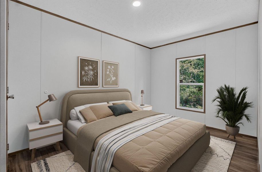 Furnished interior view inside a new home in , Walterboro (Image 6).