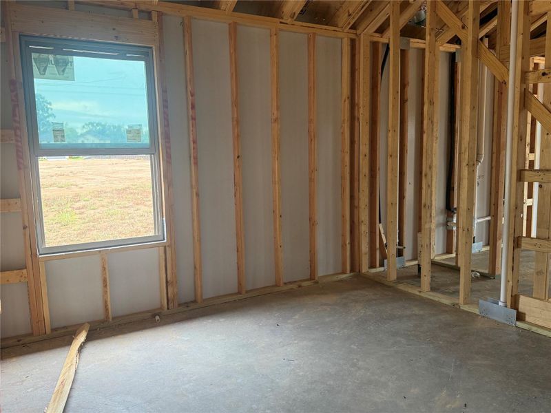 In-progress construction of a new home in Lexington Heights, Willis, TX (Image 6).