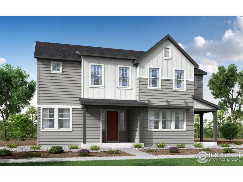 Photos are a rendering and example of Tri Pointe Homes Plan 1 Townhome. They ARE NOT actual photos of the home - colors and finishes will vary.