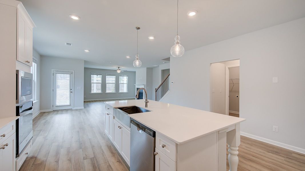 Furnished interior view inside a new home in Hamilton Lakes, Lawrenceville (Image 11).