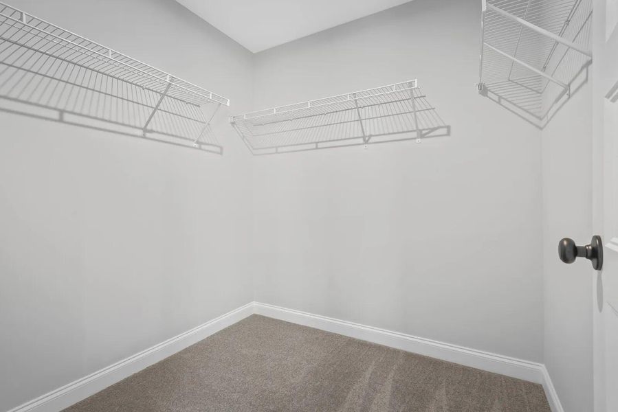 The Leighland B Primary Suite Closet