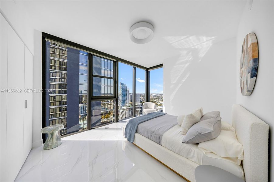 Furnished interior view inside a new home in , Miami (Image 15). Furnished interior view inside a new home in , Miami (Image 15).