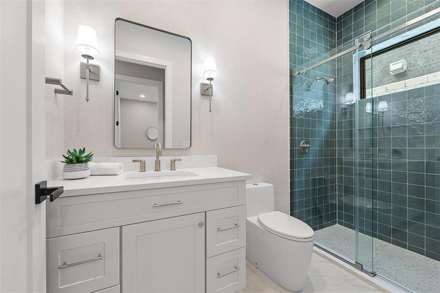 Furnished interior view inside a new home in , Orlando (Image 16).