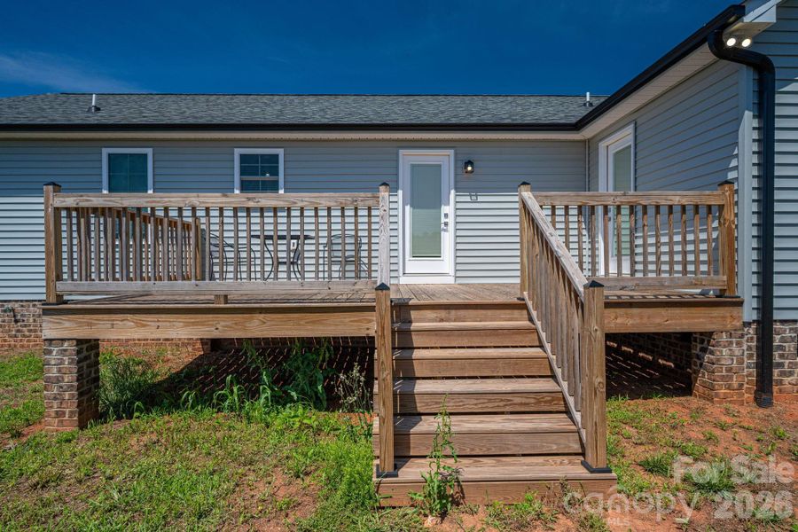 Steps to Back Yard