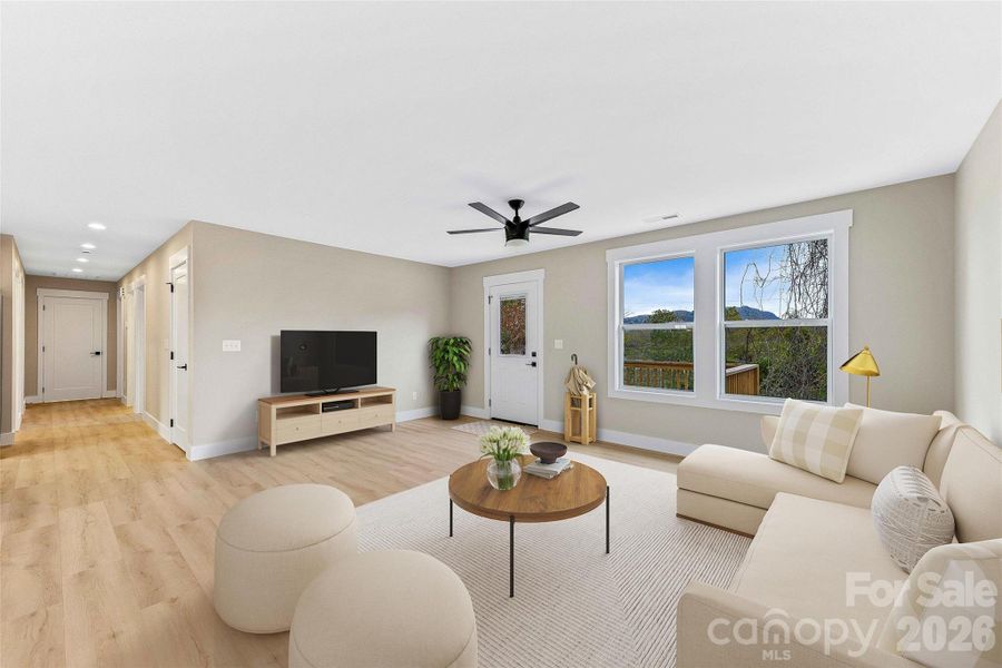 Furnished interior view inside a new home in , Alexander (Image 7).