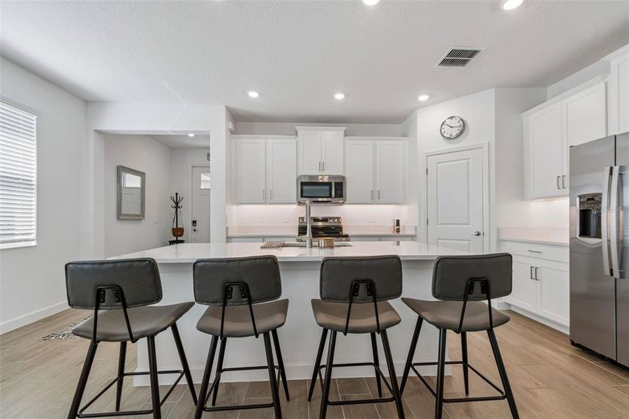 Furnished interior view inside a new home in Mirada Active Adult, San Antonio (Image 40).