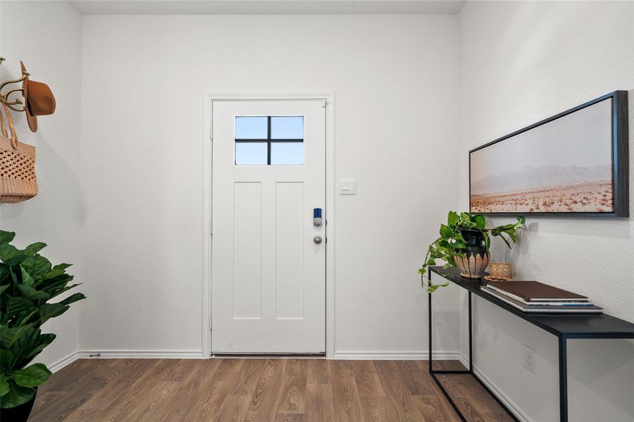 Furnished interior view inside a new home in Valverde, Bastrop (Image 12).