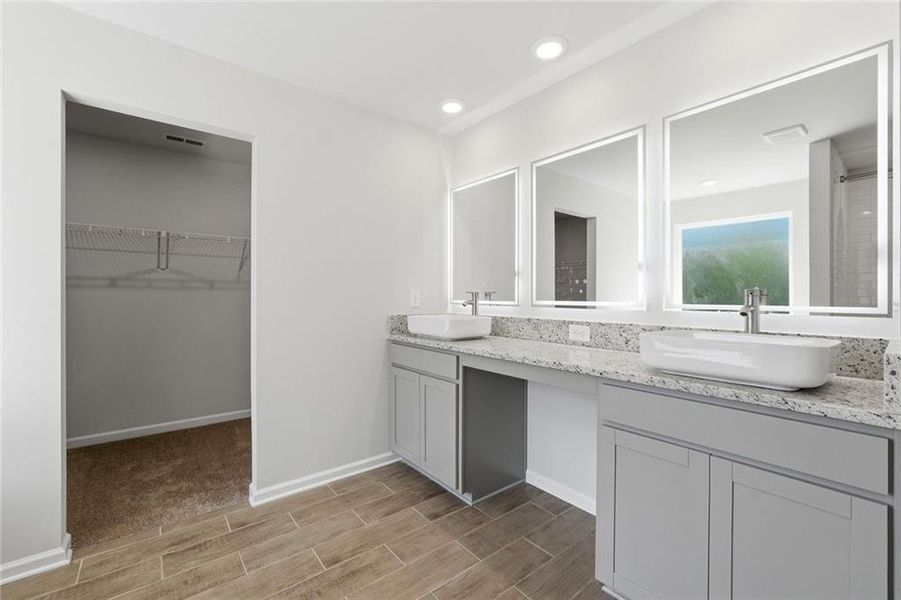 Furnished interior view inside a new home in River Walk Farm, Covington (Image 6).