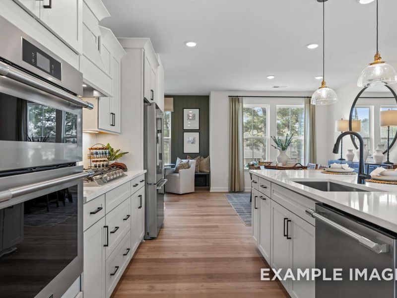 Furnished interior view inside a new home in Camden Park, Knightdale (Image 5).