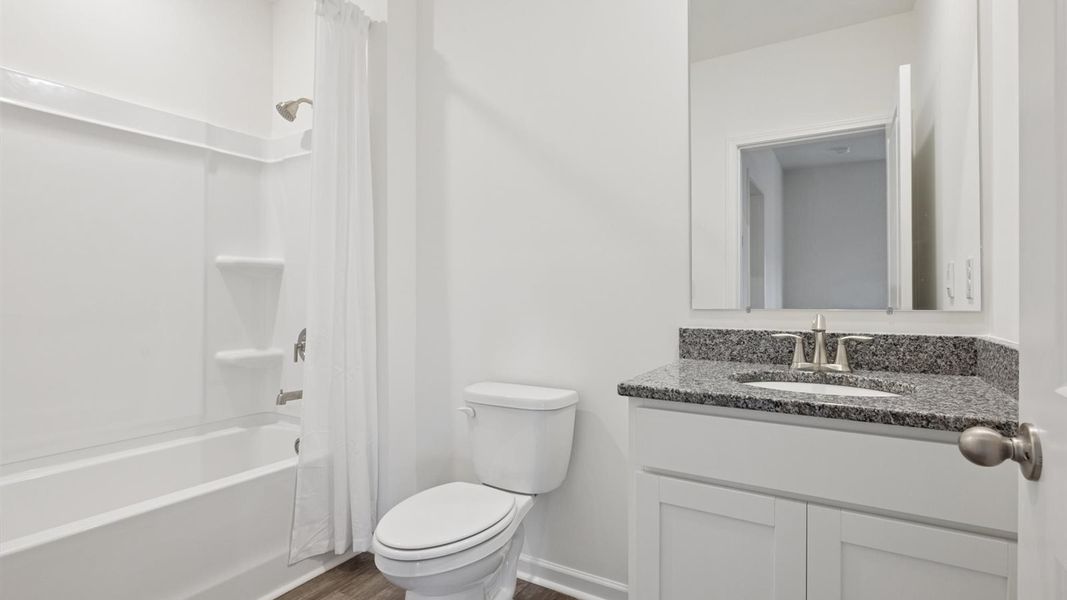 Furnished interior view inside a new home in Whispering Springs, Maryville (Image 14). Furnished interior view inside a new home in Whispering Springs, Maryville (Image 14).