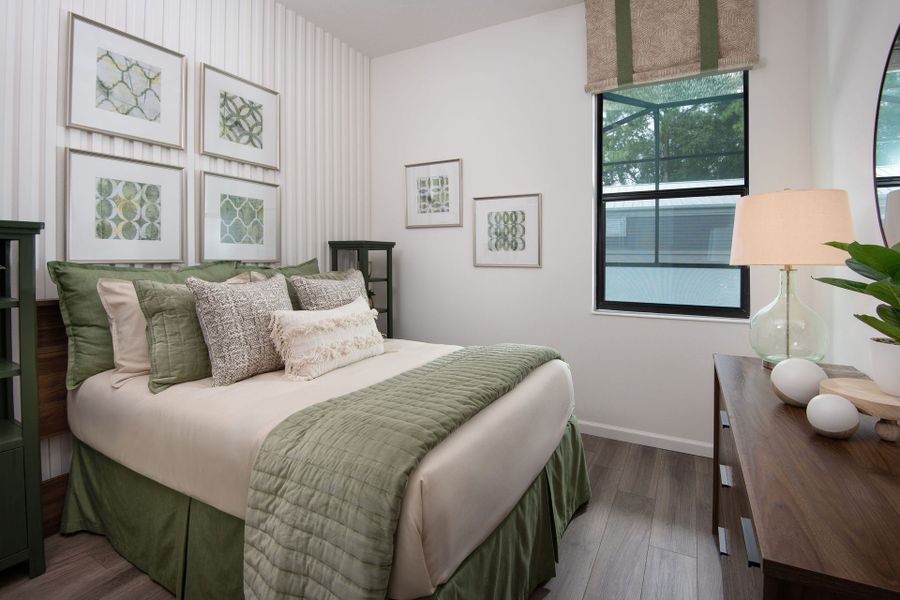 Representative furnished interior of a home built from the Nautilus Bonus Townhome by Park Square Residential in Paradiso Grande, Orlando (Image 9).