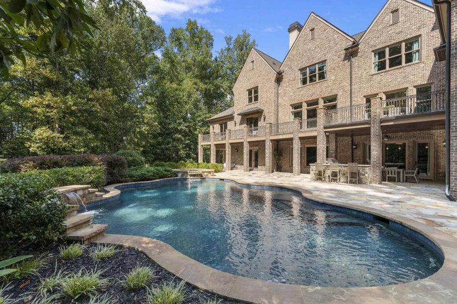 Exterior details and patio area of a home in , Johns Creek (Image 12).