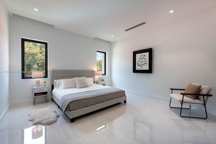 Furnished interior view inside a new home in , Miami Shores (Image 27).