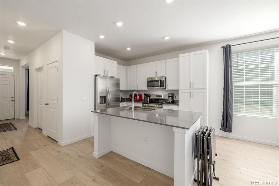 Furnished interior view inside a new home in Green Valley Ranch Active Adult, Aurora (Image 31).