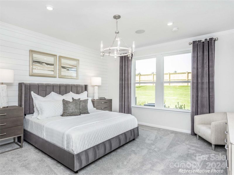 Owner's Bedroom - Image is Representative Only