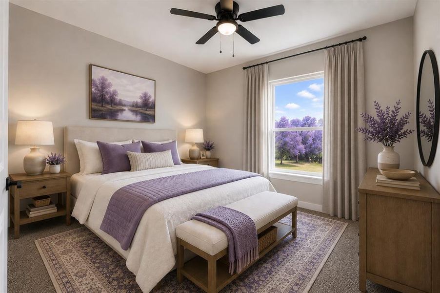 Furnished interior view inside a new home in , Bridgeport (Image 11).
