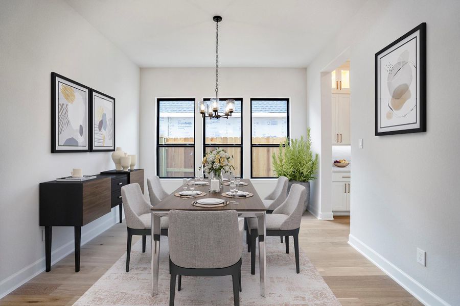 Furnished interior view inside a new home in Jordan Ranch 70' Lots, Fulshear (Image 16). Furnished interior view inside a new home in Jordan Ranch 70' Lots, Fulshear (Image 16).