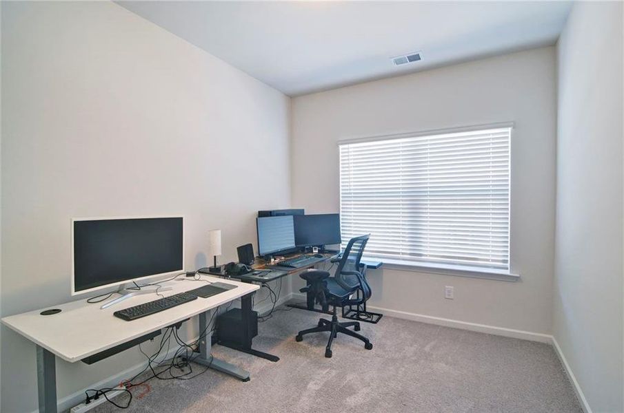 Furnished interior view inside a new home in Highland Crossing, Cartersville (Image 35).