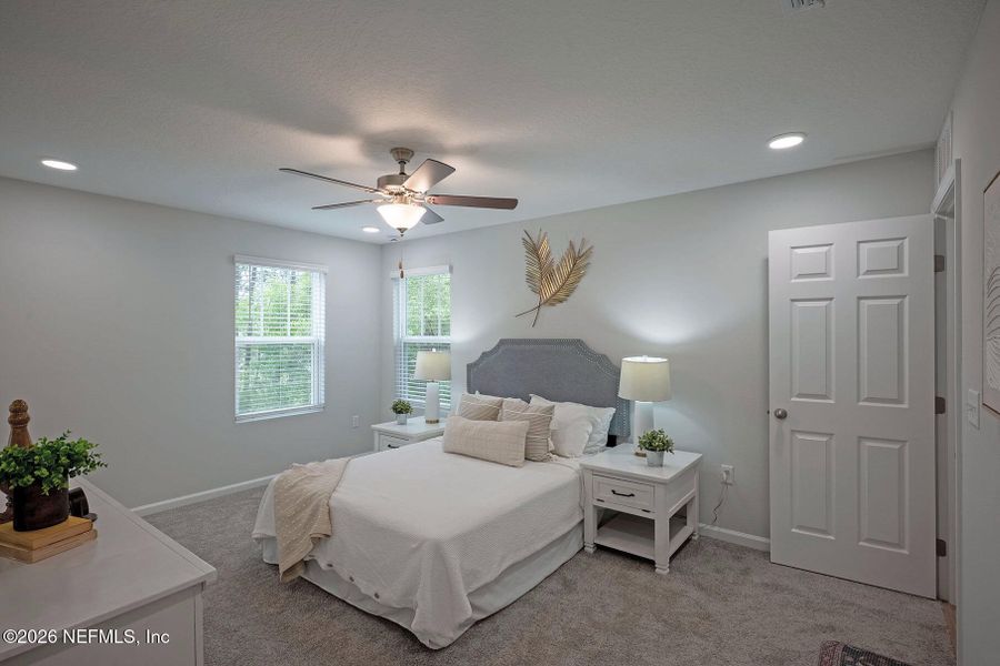 Furnished interior view inside a new home in , Jacksonville (Image 14).
