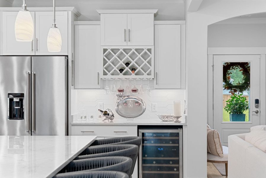 Furnished interior view inside a new home in Sea Island Preserve, Johns Island (Image 41).