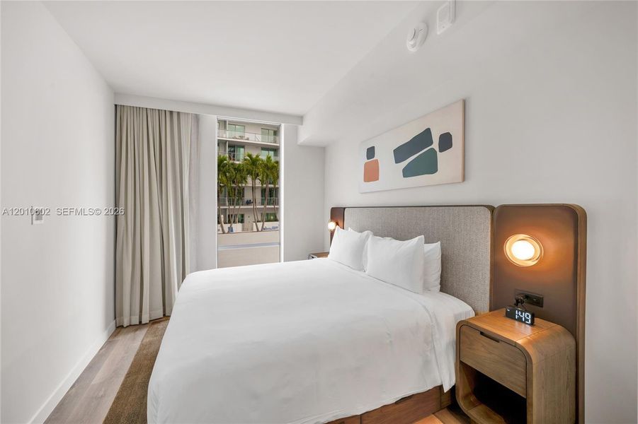 Furnished interior view inside a new home in , Miami (Image 17).