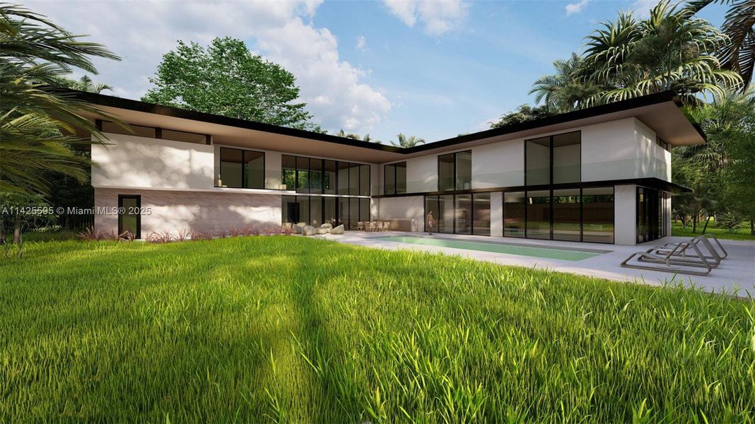 Front exterior of a new home in , Miami, FL, highlighting curb appeal (Image 19).