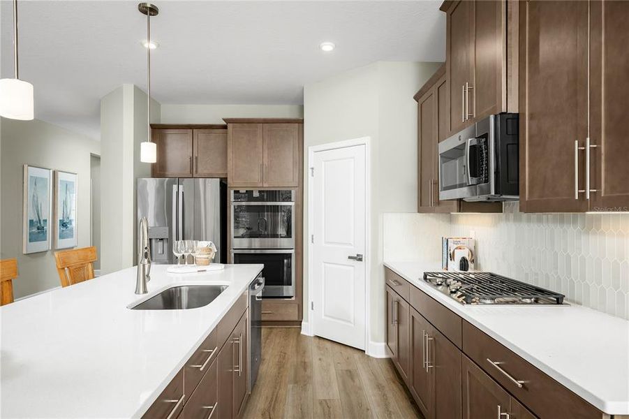 Furnished interior view inside a new home in Reserve at Lake Meadows, Ocoee (Image 9).