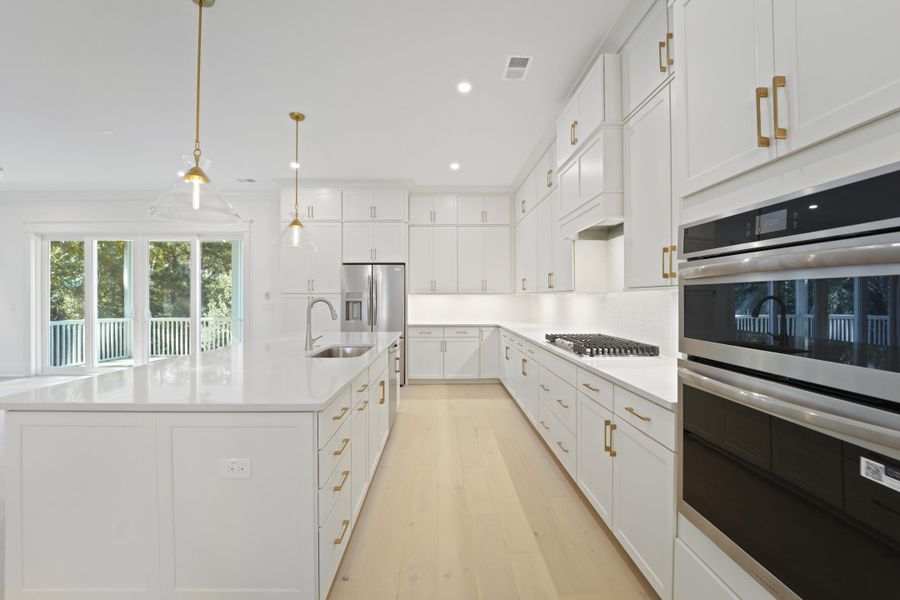 Furnished interior view inside a new home in , Charleston (Image 38).
