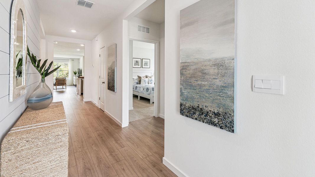 Furnished interior view inside a new home in Ironwood, Daytona Beach (Image 3).