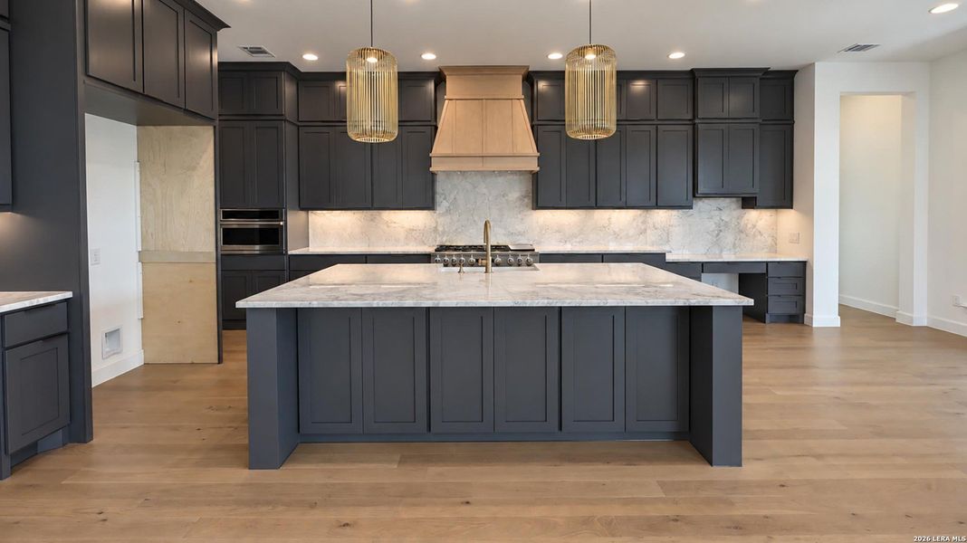 Furnished interior view inside a new home in , New Braunfels (Image 11).