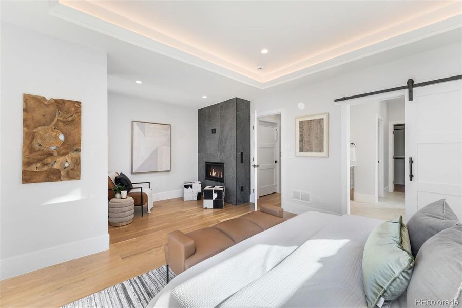 Furnished interior view inside a new home in , Denver (Image 16).