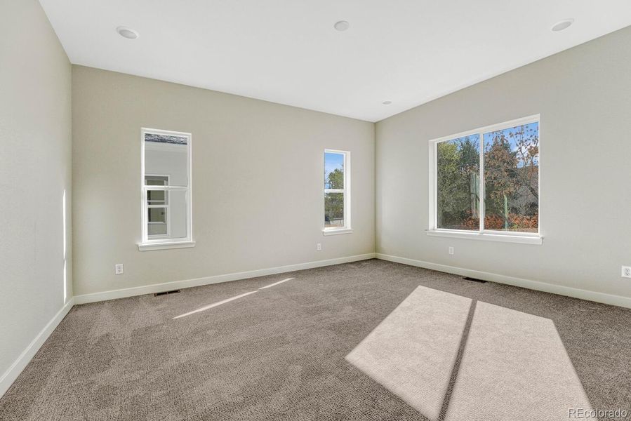 Spacious, unfurnished interior of a new home in , Colorado Springs (Image 34). Spacious, unfurnished interior of a new home in , Colorado Springs (Image 34).