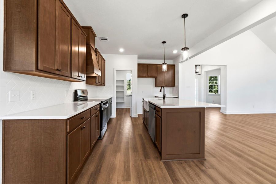 Furnished interior view inside a new home in , Centerville (Image 13).